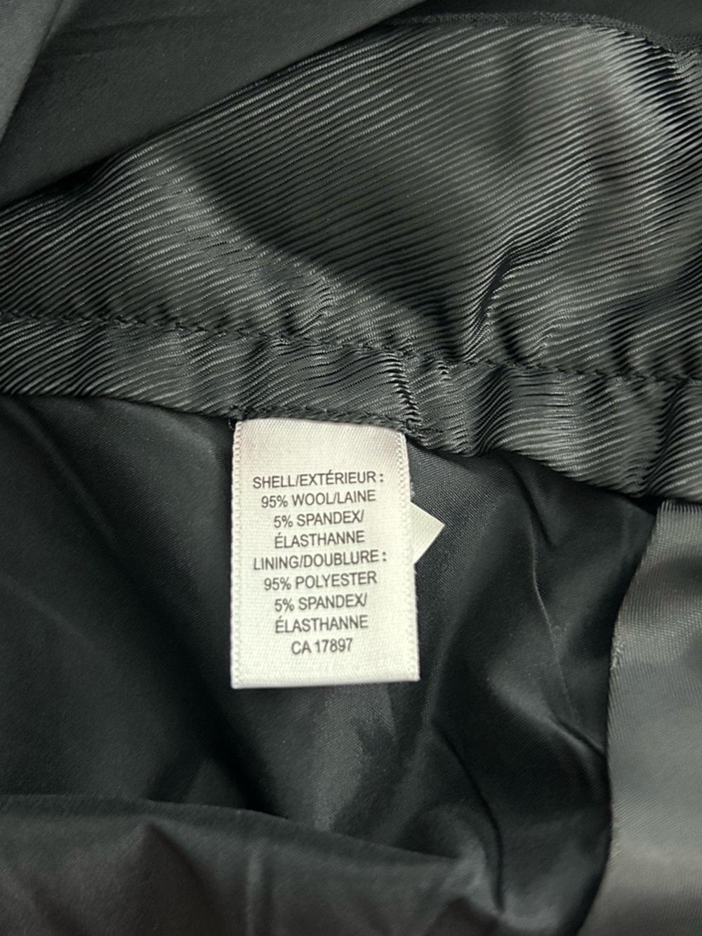 Banana Republic Martin Fit Black Dress Pants Size 8S - Picture 8 of 10